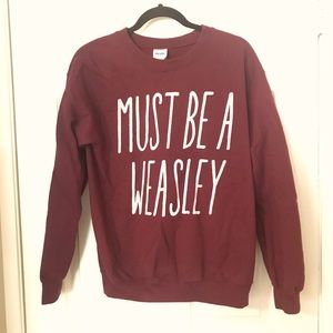 Harry Potter Weasley sweatshirt